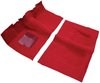F9190002 1960-64 Galaxie/Fairlane 2-Door w/ Flat Front & Column Shift - Loop Carpet Kit - Red - image 2