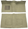 F9190044 1960-64 Galaxie/Fairlane 2-Door w/ Flat Front & Column Shift - Loop Carpet Kit - Fawn Sandalwood - image 1