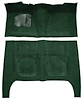 F9190113 1960-64 Fairlane/Galaxie 4-Door Hardtop/Sedan/Wagon; Flat Front Short Rear; Loop Carpet; Kit; Dark Green - image 1