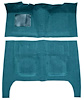 F9190116 1960-64 Fairlane/Galaxie 4-Door Hardtop/Sedan/Wagon; Flat Front Short Rear; Loop Carpet; Kit; Dark Teal - image 1
