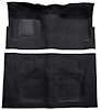 F9190501 1960-64 Galaxie/Fairlane 2-Door w/ Footwells & Column Shift; Loop Carpet; Kit; Black - image 1