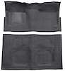 F9190547 1960-64 Galaxie/Fairlane 2-Door w/ Footwells & Column Shift - Loop Carpet Kit - Gunmetal Gray - image 1