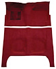 F9190602 1960-64 Fairlane/Galaxie 4-Door w/ Foot Wells and Column Shift - Loop Carpet Kit - Red - image 1