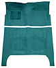 F9190606 1960-64 Fairlane/Galaxie 4-Door w/ Foot Wells and Column Shift - Loop Carpet Kit - Aqua - image 1