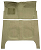 F9190644 1960-64 Fairlane/Galaxie 4-Door w/ Foot Wells and Column Shift - Loop Carpet Kit - Fawn Sandalwood - image 1