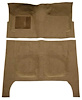 F9190669 1960-64 Fairlane/Galaxie 4-Door w/ Foot Wells and Column Shift - Loop Carpet Kit - Medium Saddle - image 1