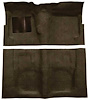 F9190830 1960-64 Fairlane/Galaxie 2-Door w/ Foot Wells & Floor Shift - Loop Carpet Kit - Dark Brown - image 1