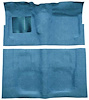F9190841 1960-64 Fairlane/Galaxie 2-Door w/ Foot Wells & Floor Shift - Loop Carpet Kit - Medium Blue - image 1
