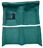 F9190906 1963-65 Falcon/Comet 2-Door Hardtop/1960-65 Ranchero w/ Column Shift; Molded Loop Carpet; Kit; Aqua - image 1