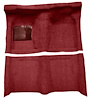 F9190915 1963-65 Falcon/Comet 2-Door Hardtop/1960-65 Ranchero w/ Column Shift; Molded Loop Carpet; Kit; Maroon - image 1