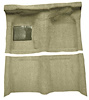 F9190944 1963-65 Falcon/Comet 2-Door Hardtop/1960-65 Ranchero w/ Column Shift; Molded Loop Carpet; Kit; Fawn Sandalwood - image 1