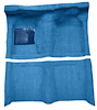 F9190962 1963-65 Falcon/Comet 2-Door Hardtop/1960-65 Ranchero w/ Column Shift; Molded Loop Carpet; Kit; Ford Blue - image 1