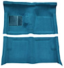 F9191104 1963-65 Falcon/Comet 2-Door Hardtop/1960-65 Ranchero w/ Floor Shift - Molded Loop - Bright Blue - image 1