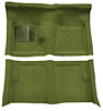 F9191119 1963-65 Falcon/Comet 2-Door Hardtop/1960-65 Ranchero w/ Floor Shift - Molded Loop - Moss Green - image 1