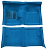 F9191162 1963-65 Falcon/Comet 2-Door Hardtop/1960-65 Ranchero w/ Floor Shift - Molded Loop - Ford Blue - image 1