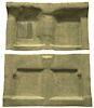 F9191309 1963-65 Falcon/Comet 2-Door Convertible w/ Column Shift Molded Loop Carpet; Kit; Ivy Gold - image 1
