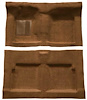 F9191318 1963-65 Falcon/Comet 2-Door Convertible w/ Column Shift Molded Loop Carpet; Kit; Dark Saddle - image 1