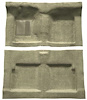F9191344 1963-65 Falcon/Comet 2-Door Convertible w/ Column Shift Molded Loop Carpet; Kit; Fawn Sandalwood - image 1