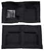 F9191401 1963-65 Falcon/Comet 2-Door Convertible V8 w/ Floor Shift; Molded Loop Carpet; Kit; Black - image 1
