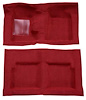 F9191415 1963-65 Falcon/Comet 2-Door Convertible V8 w/ Floor Shift; Molded Loop Carpet; Kit; Maroon - image 1