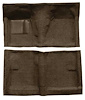 F9191530 1962-65 Fairlane/Mercury Meteor 2-Door Hardtop/Sedan w/ Column Shift; Full Molded Loop Carpet; Kit; Dark Brown - image 1