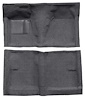 F9191547 1962-65 Fairlane/Mercury Meteor 2-Door Hardtop/Sedan w/ Column Shift; Full Molded Loop Carpet; Kit; Gunmetal Gray - image 1