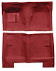F9191602 1962-65 Fairlane/Meteor 4-Door Sedan; Full Molded Loop Carpet; Kit; Red - image 1