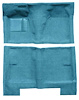 F9191641 1962-65 Fairlane/Meteor 4-Door Sedan; Full Molded Loop Carpet; Kit; Medium Blue - image 1
