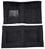 F9193801 1965-68 Galaxie/Full Size 2-Door Hardtop/Sedan w/ Column Shift - Molded Loop Carpet Kit - Black - image 1