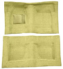 F9193809 1965-68 Galaxie/Full Size 2-Door Hardtop/Sedan w/ Column Shift - Molded Loop Carpet Kit - Ivy Gold - image 1