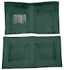 F9193813 1965-68 Galaxie/Full Size 2-Door Hardtop/Sedan w/ Column Shift - Molded Loop Carpet Kit - Dark Green - image 1