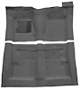 F9194047 1966-71 Fairlane/Torino 2-Door Sedan w/ Column Shift - Molded Loop Carpet Kit - Gunmetal Gray - image 1