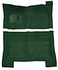 F9194113 1966-70 Fairlane/Torino 4-Door Hardtop/Sedan/Wagon - Molded Loop Carpet Kit - Dark Green - image 1