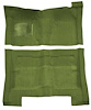 F9194119 1966-70 Fairlane/Torino 4-Door Hardtop/Sedan/Wagon - Molded Loop Carpet Kit - Moss Green - image 1