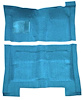 F9194141 1966-70 Fairlane/Torino 4-Door Hardtop/Sedan/Wagon - Molded Loop Carpet Kit - Medium Blue - image 1