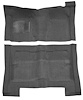 F9194147 1966-70 Fairlane/Torino 4-Door Hardtop/Sedan/Wagon - Molded Loop Carpet Kit - Gunmetal Gray - image 1