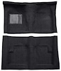 F9194201 1969-71 Torino/Fairlane Convertible w/ Column Shift; Molded Loop Carpet; Kit; Black - image 1