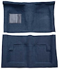 F9194212 1969-71 Torino/Fairlane Convertible w/ Column Shift; Molded Loop Carpet; Kit; Dark Blue - image 1