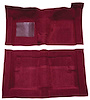 F9194315 1966-71 Fairlane/Torino 2-Door w/ Floor Shift - Molded Loop Carpet Kit - Maroon - image 1
