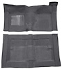 F9194347 1966-71 Fairlane/Torino 2-Door w/ Floor Shift - Molded Loop Carpet Kit - Gunmetal Gray - image 1