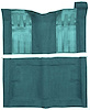 F9194406 1969-71 Torino GT 2-Door Hardtop/1969-70 Ranchero GT w/ Automatic; Loop Carpet; Kit w/; Black Inserts; Aqua - image 1
