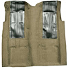 F9196544 1972-73 Ford Ranchero GT Automatic; Loop Carpet; Kit w/ 2; Black Inserts; Fawn Sandalwood - image 1