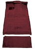F9206015 1987-96 Ford F-Series Crew Cab w/ High Tunnel; Molded; Cutpile Carpet; Kit; Maroon - image 1