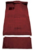 F9206021 1987-96 Ford F-Series Crew Cab w/ High Tunnel; Molded; Cutpile Carpet; Kit; Oxblood - image 1