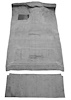F9206047 1987-96 Ford F-Series Crew Cab w/ High Tunnel; Molded; Cutpile Carpet; Kit; Dark Gray - image 1