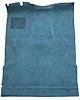 F9208031 1974-79 Ford F-Series Extra Cab w/ Low Tunnel; Molded; Cutpile Carpet; Kit; Blue - image 1