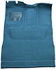 F9208131 1974-79 Ford F-Series Extra Cab w/ High Tunnel; Molded; Cutpile Carpet; Kit; Blue - image 1