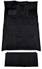 F9211101 1990-96 Ford F-350 Crew Cab Automatic w/ Electric 4WD & Low Tunnel; Cutpile Carpet; Kit; Black - image 1
