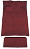 F9211115 1990-96 Ford F-350 Crew Cab Automatic w/ Electric 4WD & Low Tunnel; Cutpile Carpet; Kit; Maroon - image 1
