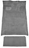 F9211147 1990-96 Ford F-350 Crew Cab Automatic w/ Electric 4WD & Low Tunnel; Cutpile Carpet; Kit; Dark Gray - image 1